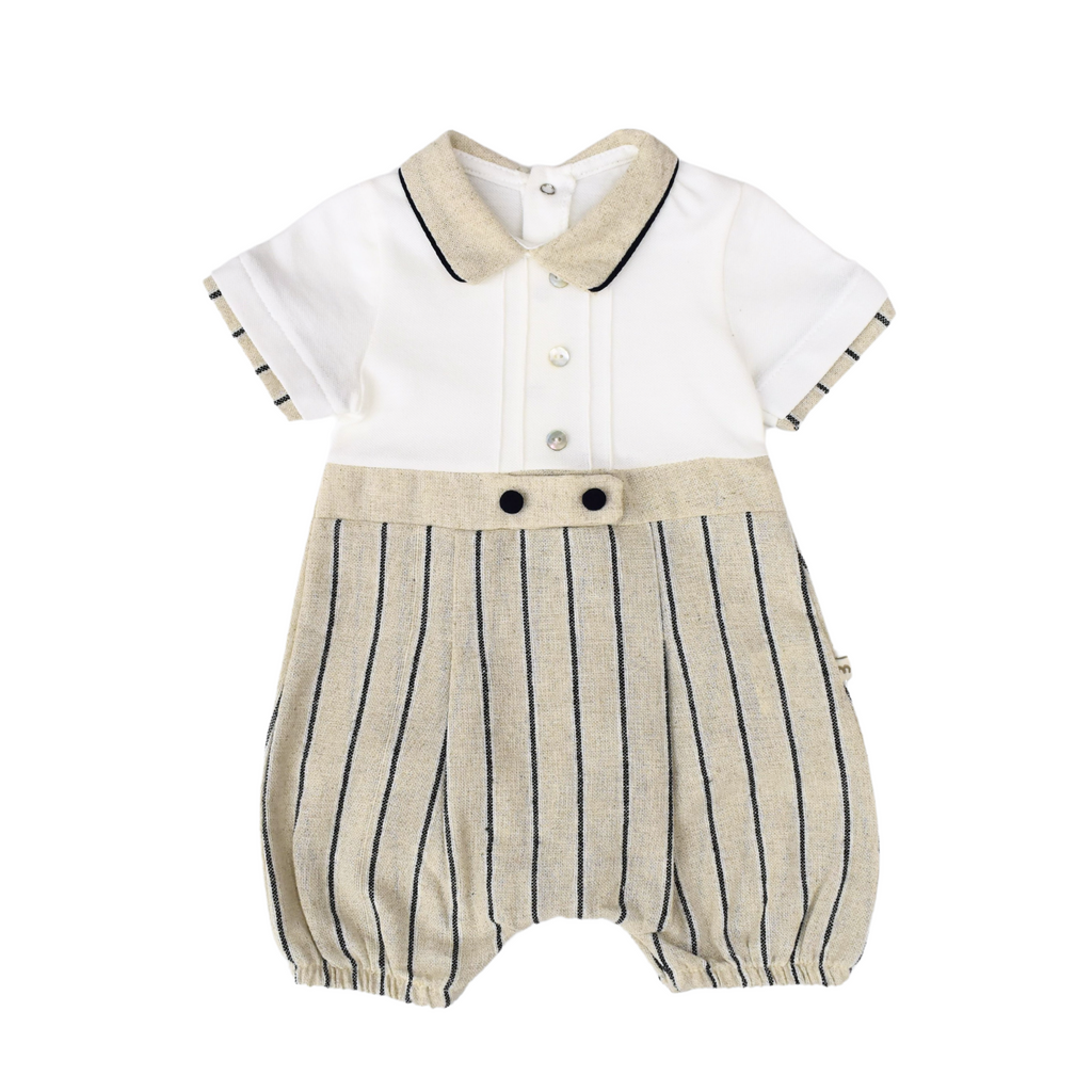 Baby Jongens Overall - Gestreept & Stijlvol