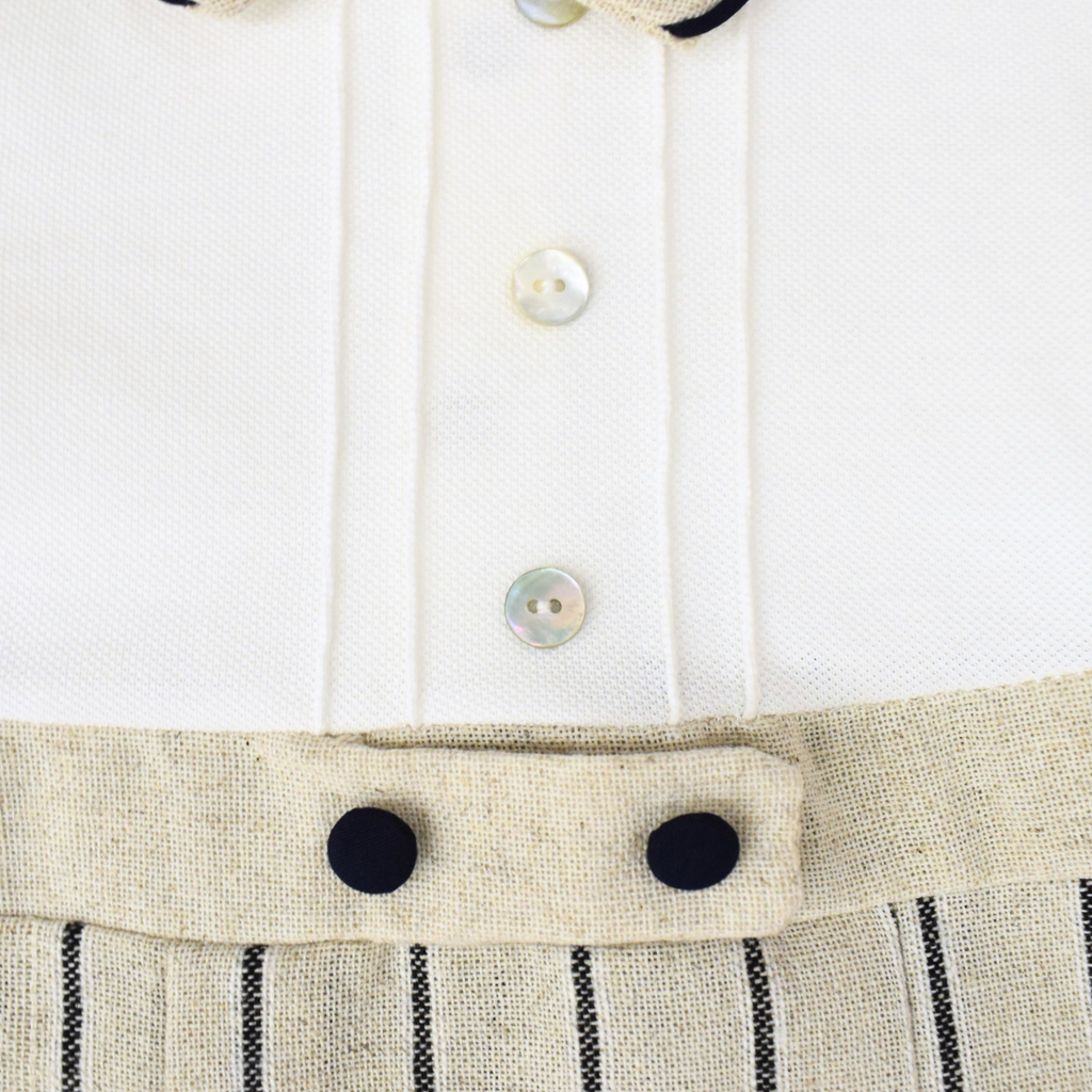 Baby Jongens Overall - Gestreept & Stijlvol