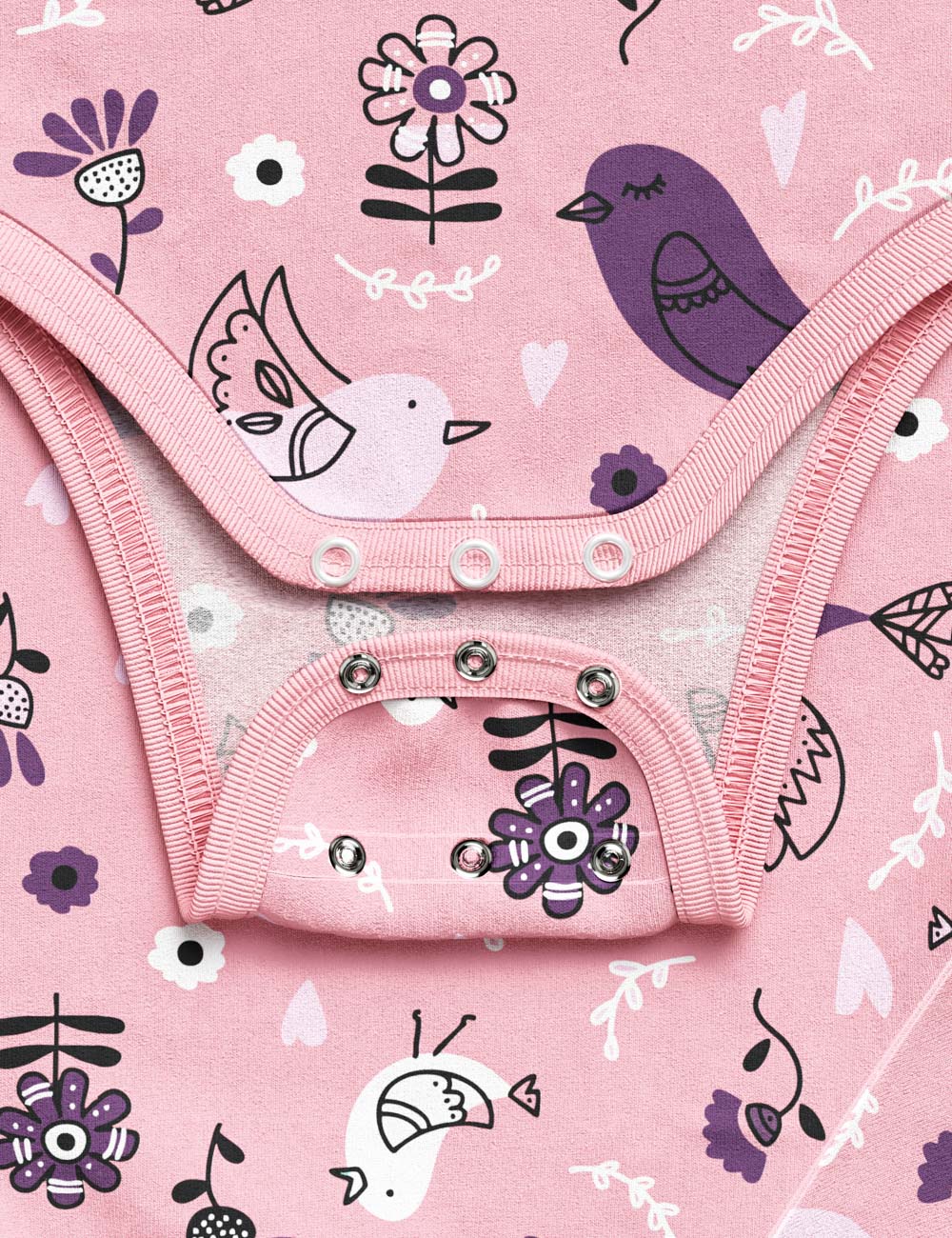 Baby Romper LOREN - Lange Mouw Organic Katoen
