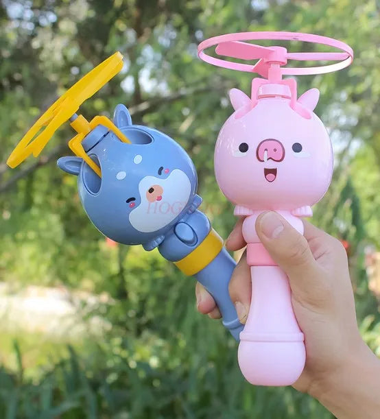 Baby Bellen Blaas Machine - Vliegende Helikopter Speelgoed