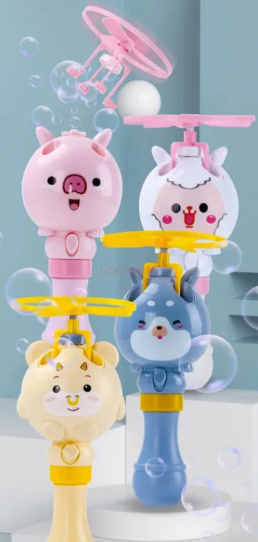Baby Bellen Blaas Machine - Vliegende Helikopter Speelgoed