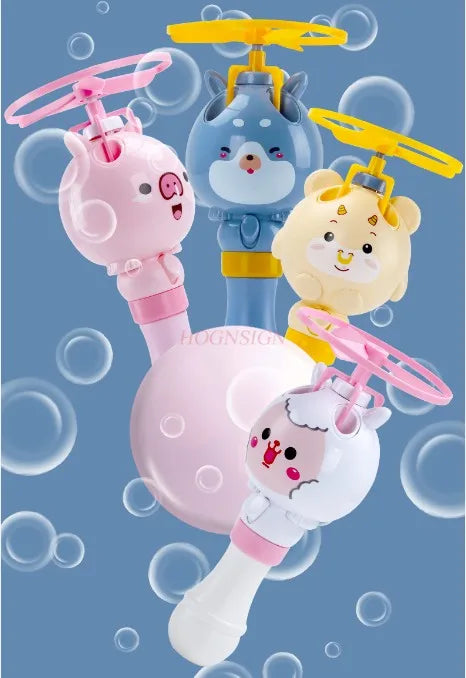 Baby Bellen Blaas Machine - Vliegende Helikopter Speelgoed