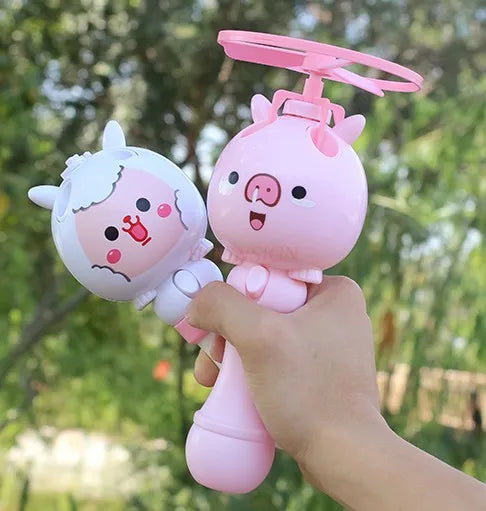 Baby Bellen Blaas Machine - Vliegende Helikopter Speelgoed