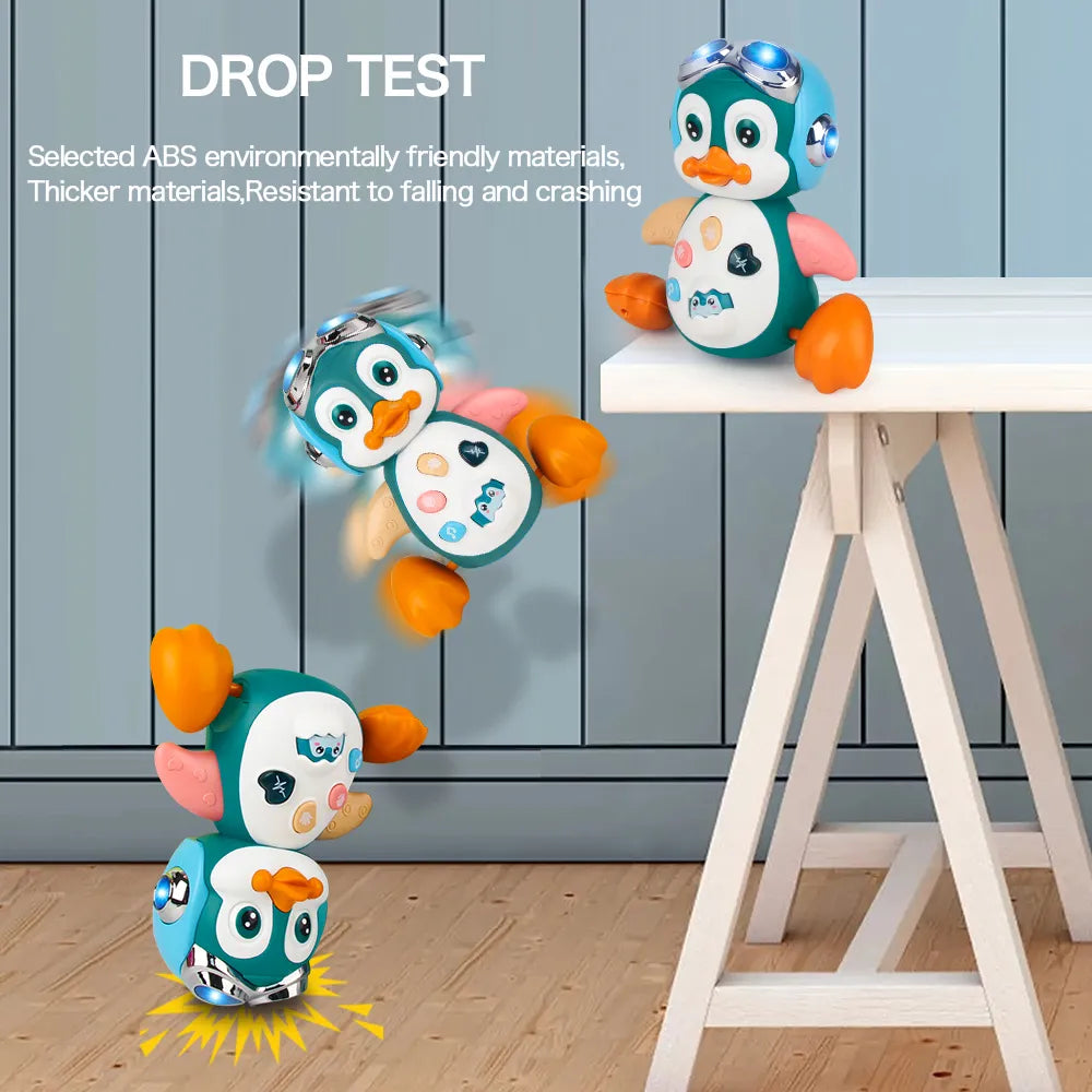 Kruipend Baby Speelgoed Muzikale Pinguïn