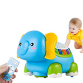 Kruipend Baby Speelgoed Muzikale Olifant