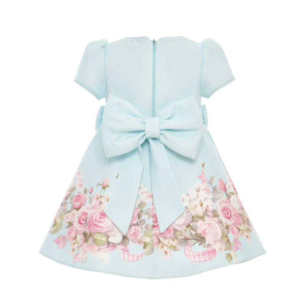 Blauwe Feestjurk Baby Meisje - Elegant & Zacht