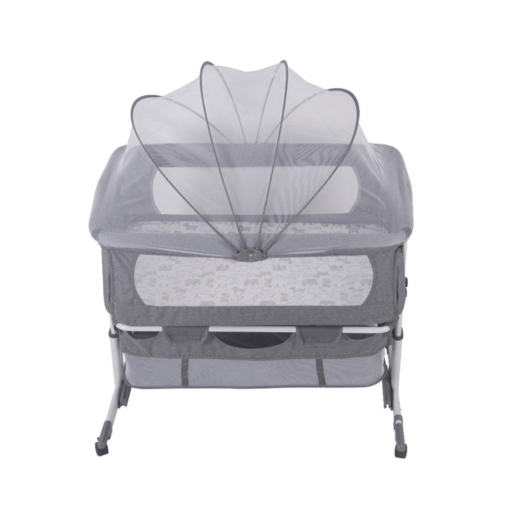 Baby Wiegje met Muggennet & Wieltjes