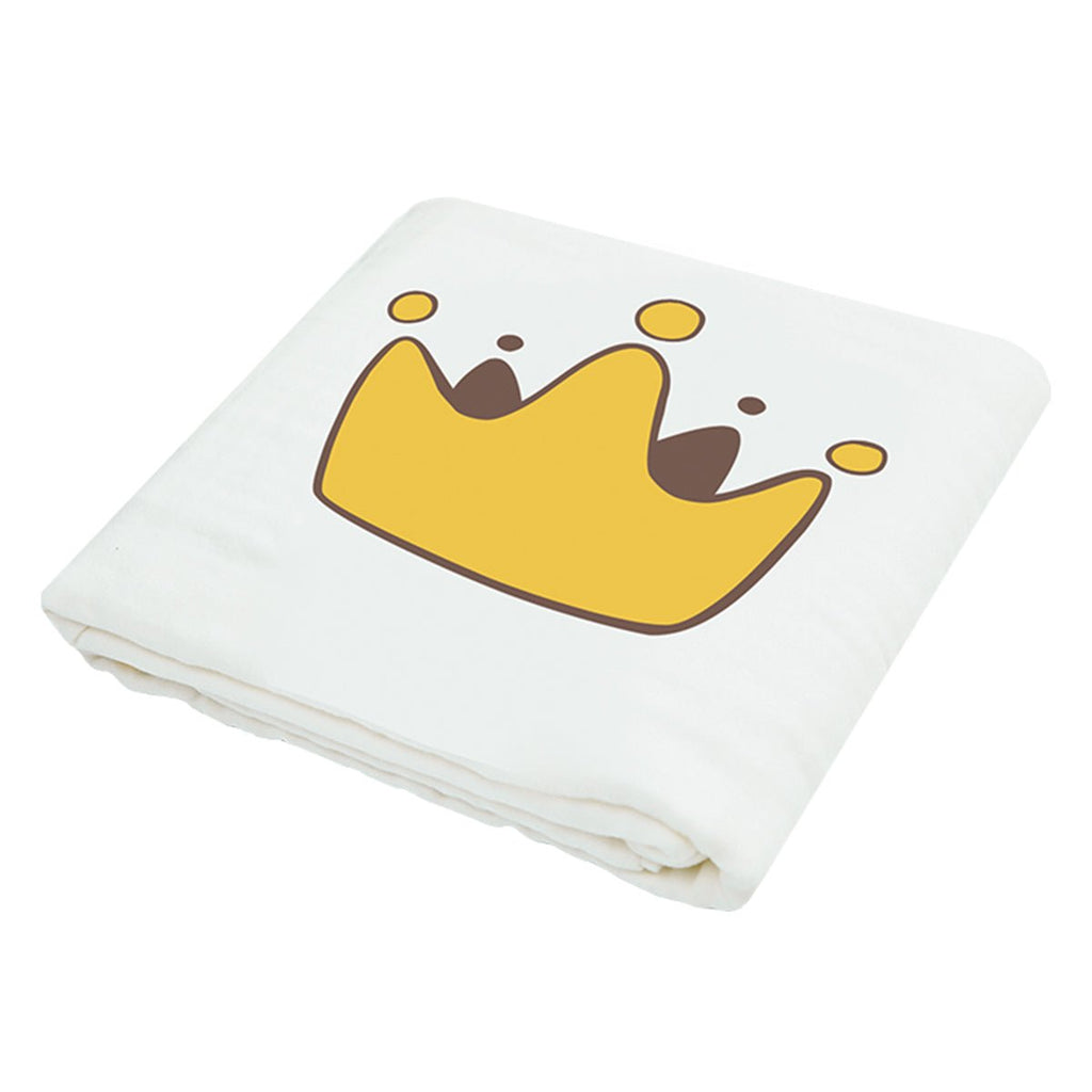 Baby Badhanddoek met Sterren - 6 Lagen Katoen